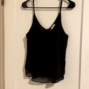 Sheer tank top